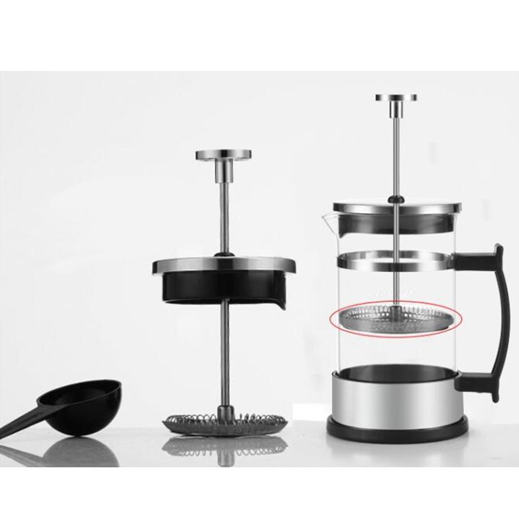 French Press Glass - Espresso Maker Plunger 350ml Borosilicate Glass