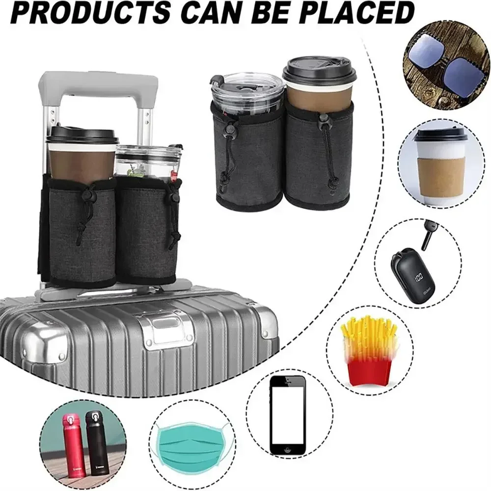 Coffee Tea Holders - Travel Luggage Cup Holder Durable Free