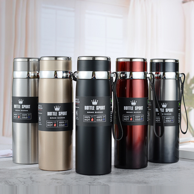 Coffee Tea Flask - 1L Thermal Water Cup 316 Stainless