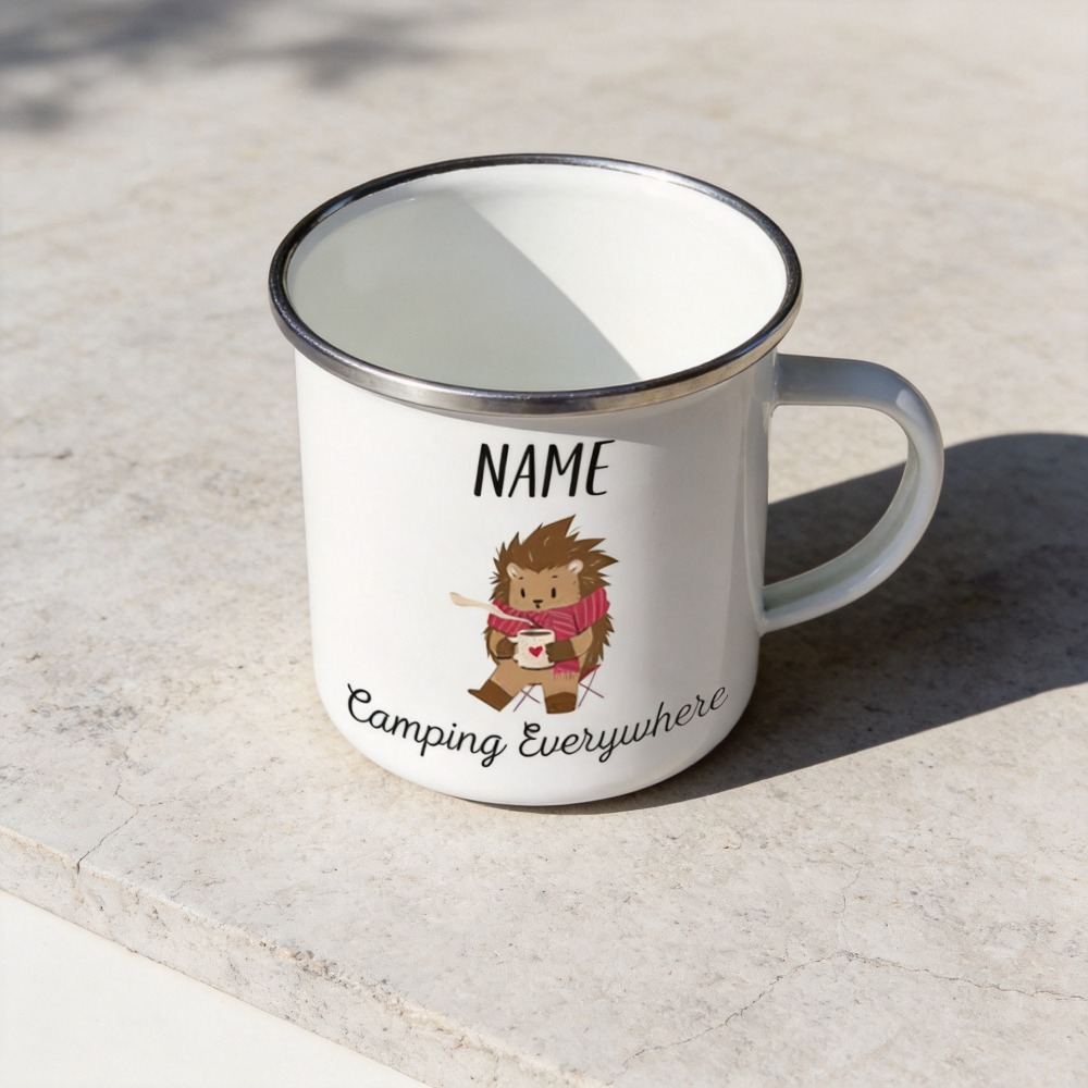 Coffee Tea Name - Funny Animal Print Cup Custom Name
