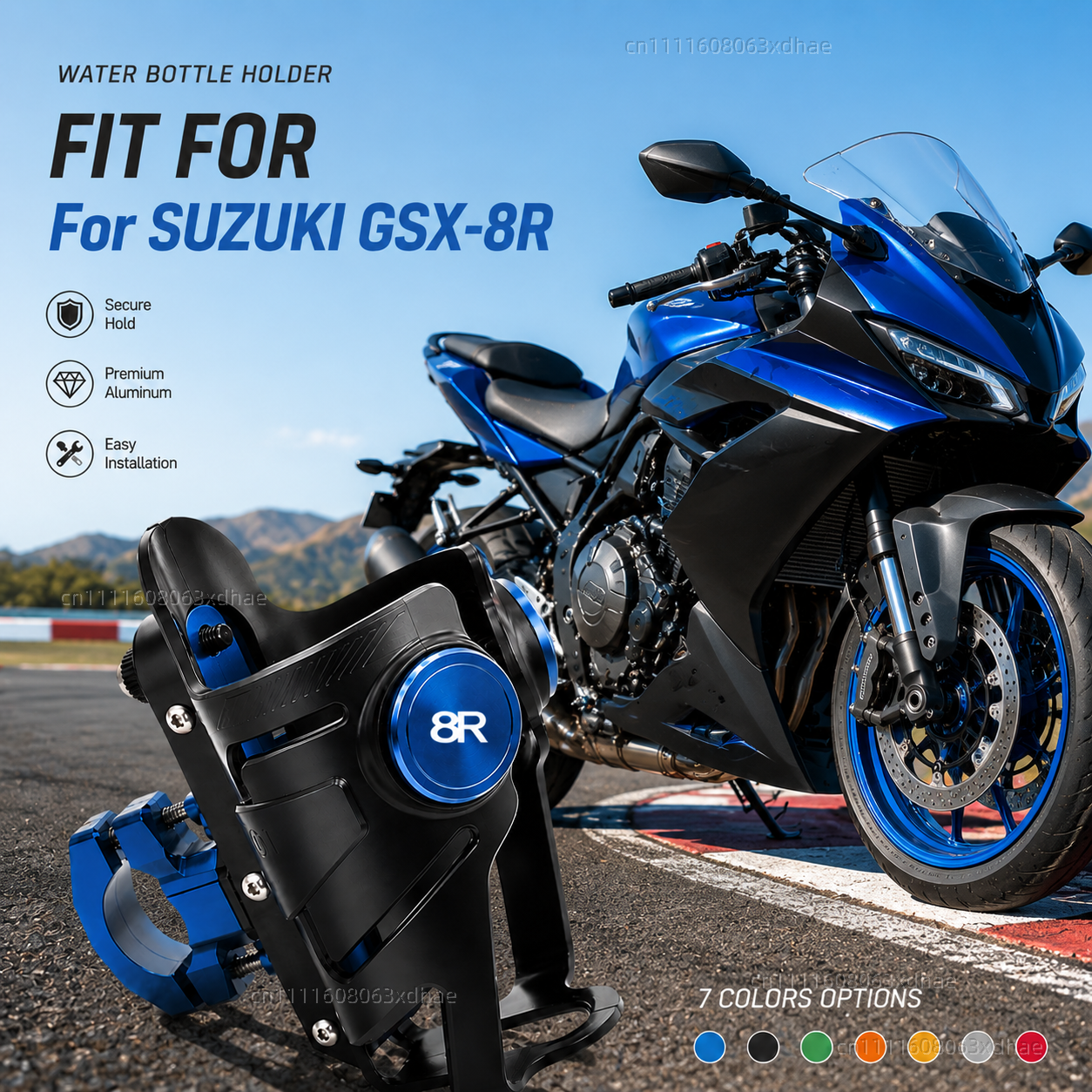 Coffee Tea Holders - Motorcycle Water Bottle Holder For SUZUKI