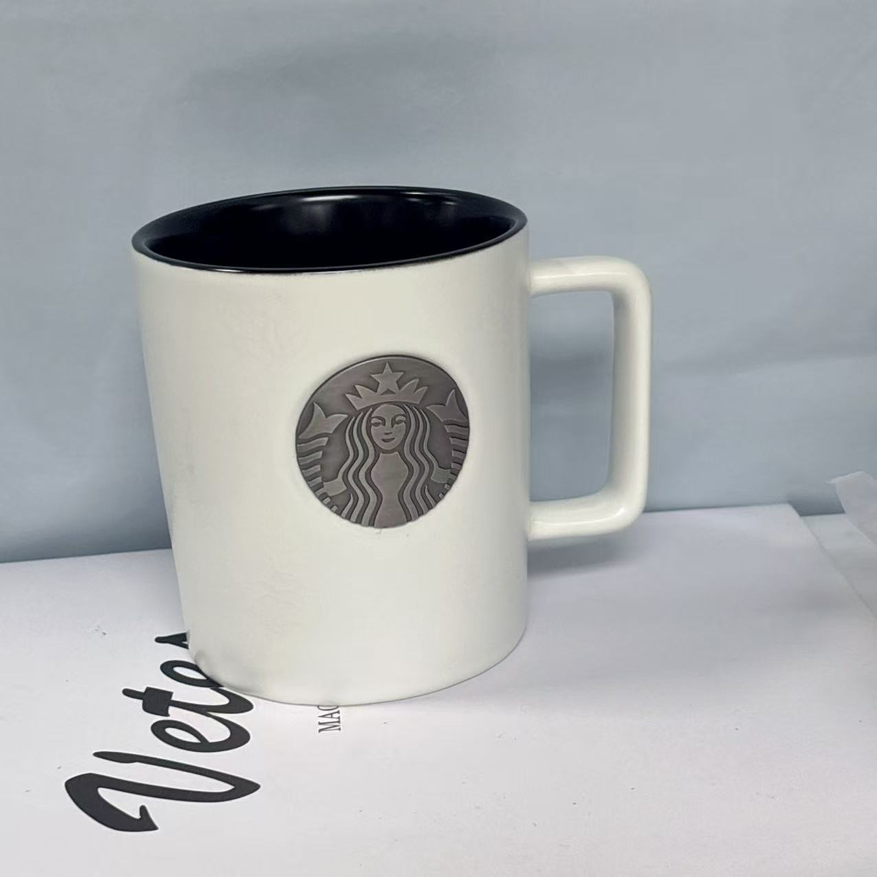 Starbucks 450ml Black and Whit - Coffee Tea Name 评论和价格