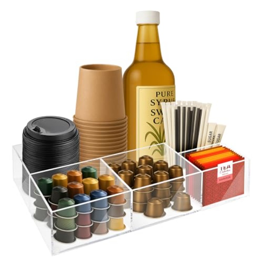 Acrylic Coffee Bar Station Sna - Tea Coffee Set Up 评论和价格