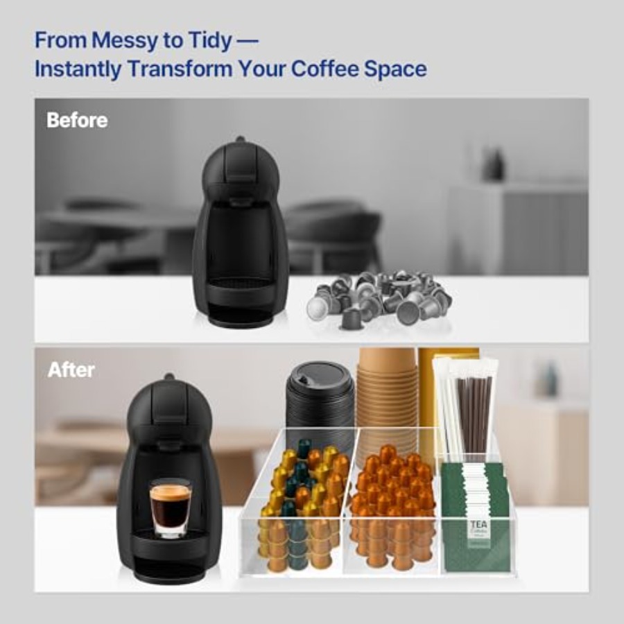 Acrylic Coffee Bar Station Sna - Tea Coffee Set Up 评论和价格