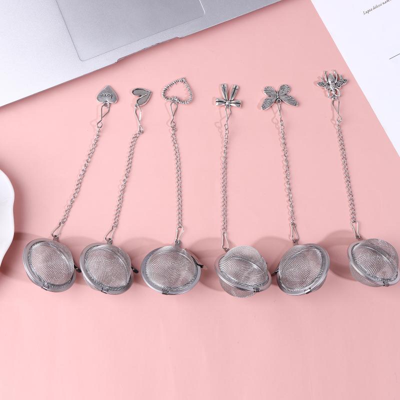 *2Pcs Stainless Steel Tea Infu - Dispenser Coffee And Tea 评论和价格