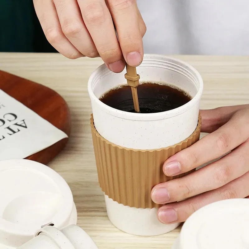 450ML Coffee Cups With Lids Wh - Coffee Tea Flask 评论和价格