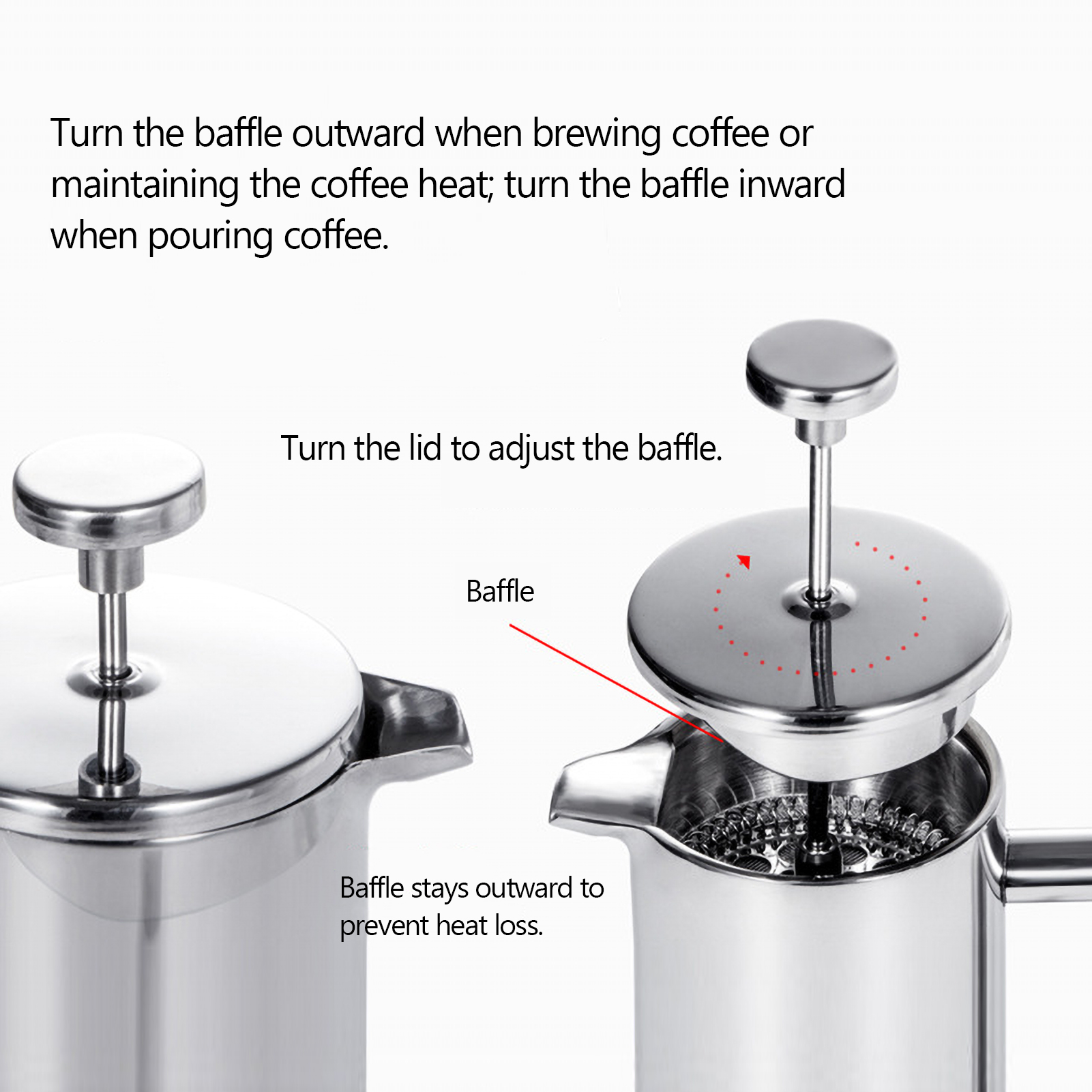 350ml/800ml/1000ml French Pres - French Press Glass 评论和价格