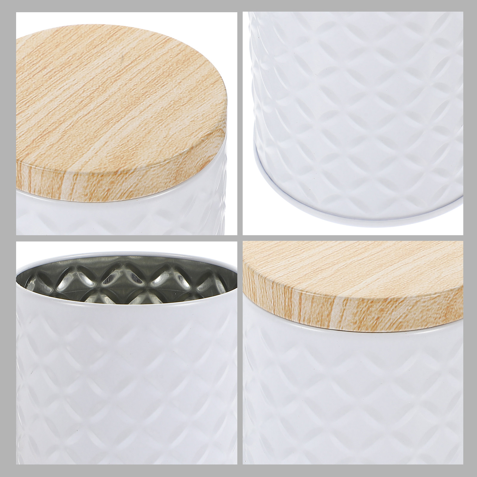 2Pcs Food Grade Tinplate Airti - Coffee Tea Holders 评论和价格