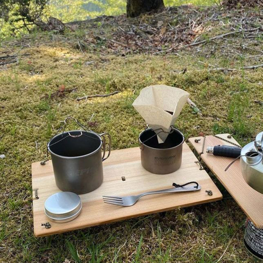 Lightweight Portable Folding W - Tea Coffee Set Up 评论和价格