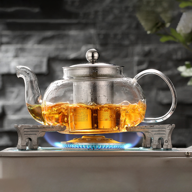 600/800ml Heat Resistant Glass - Dispenser Coffee And Tea 评论和价格
