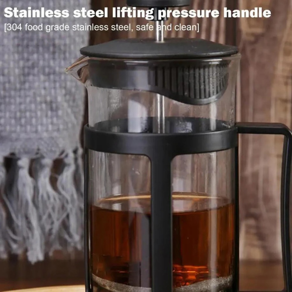 French Press Coffee Brewer wit - French Press Glass 评论和价格