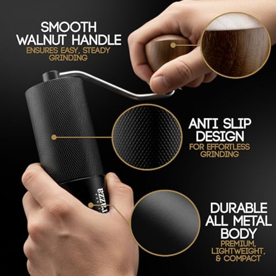 Manual Coffee Grinder, Conical - Coffee & Tea Garden Lincoln Menu 评论和价格