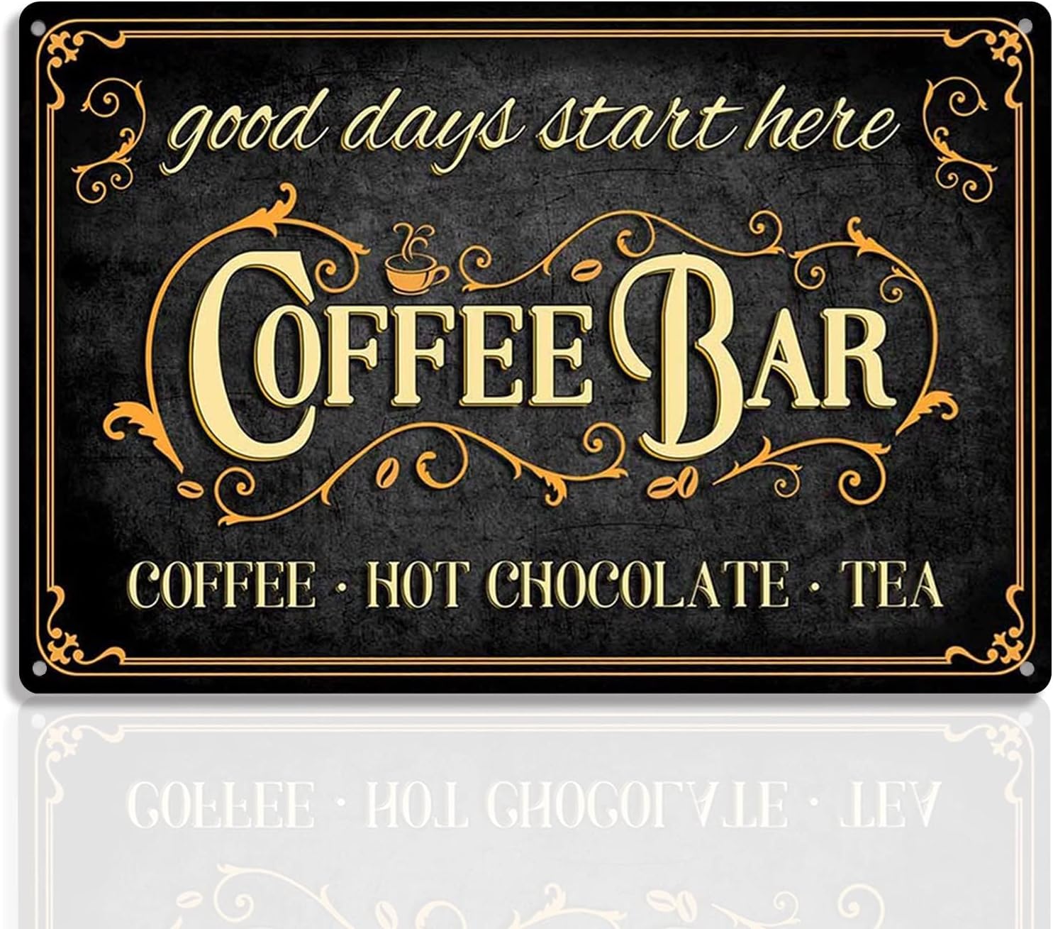 u1,Coffee Bar Sign Hot Chocola - Coffee Tea & Hot Chocolate 评论和价格