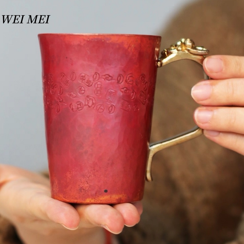 Handcrafted Vintage Copper Bre - Coffee Tea Flask 评论和价格