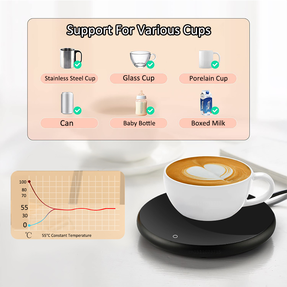 USB Cup Warmer Electric Heatin - Coffee Tea Flask 评论和价格