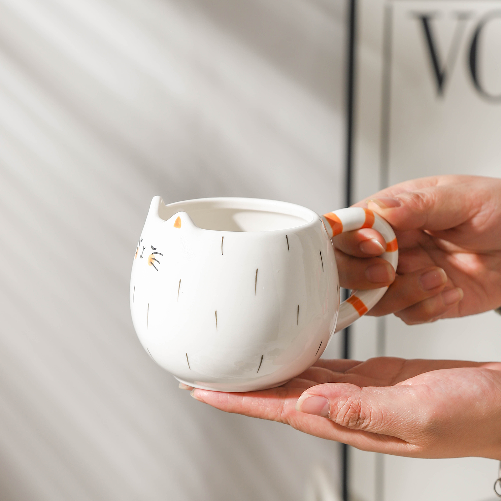 Ceramic water cup, afternoon t - Coffee Tea And Sugar Set 评论和价格