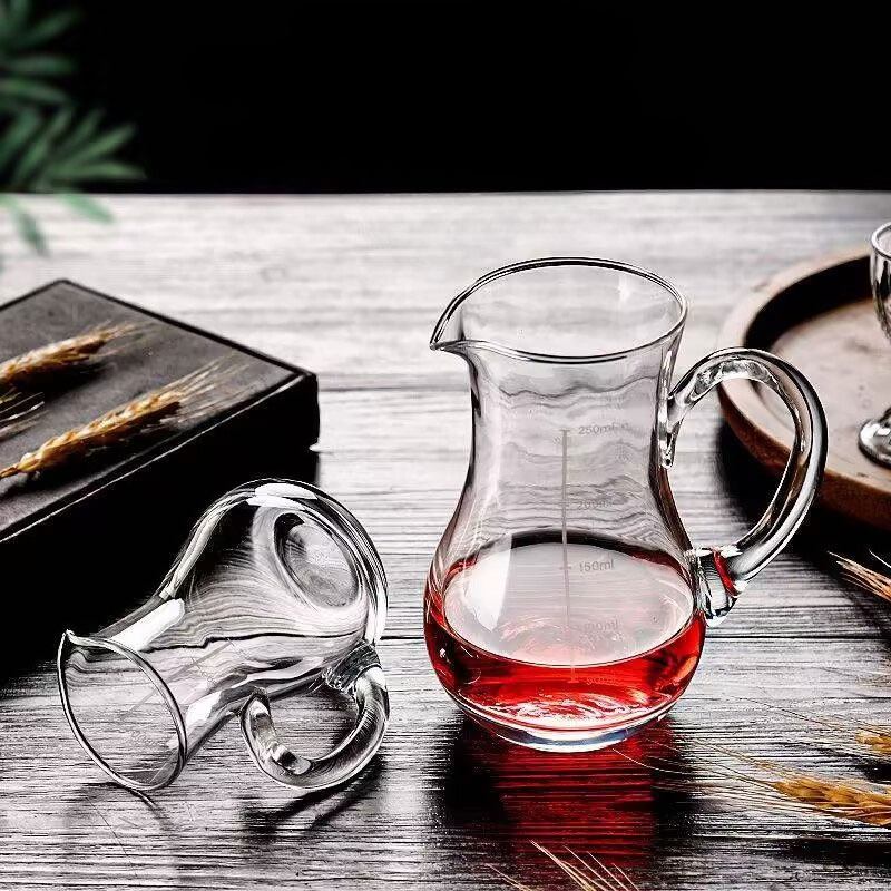Glass Pitcher with Handle Wine - Coffee Tea Decanter 评论和价格