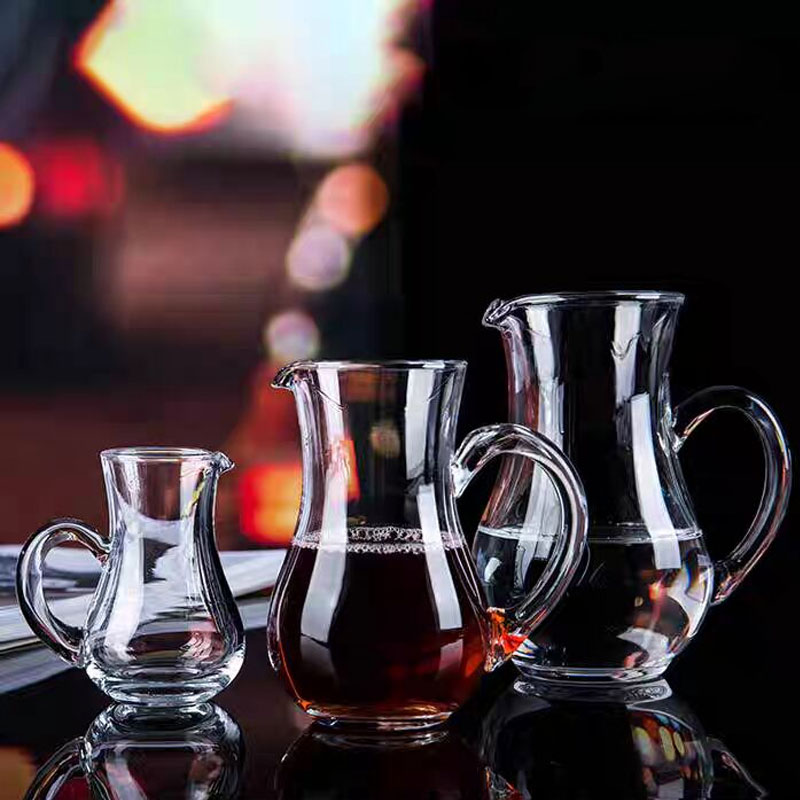 Glass Pitcher with Handle Wine - Coffee Tea Decanter 评论和价格
