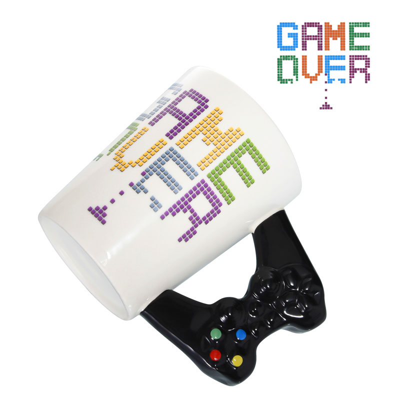 400ml Creative Game Handle Cer - Coffee Tea Game 评论和价格