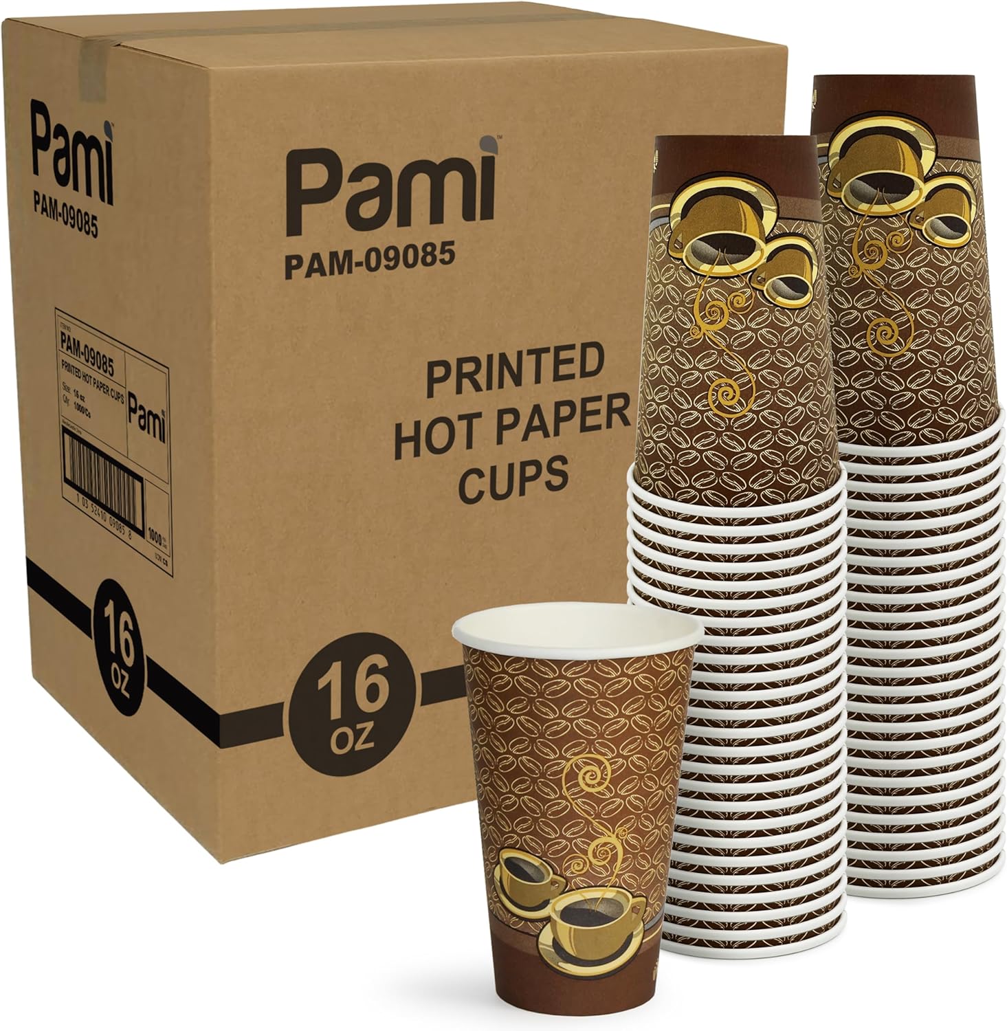 Disposable Coffee Cups 16oz, S - Coffee Tea & Jane 评论和价格