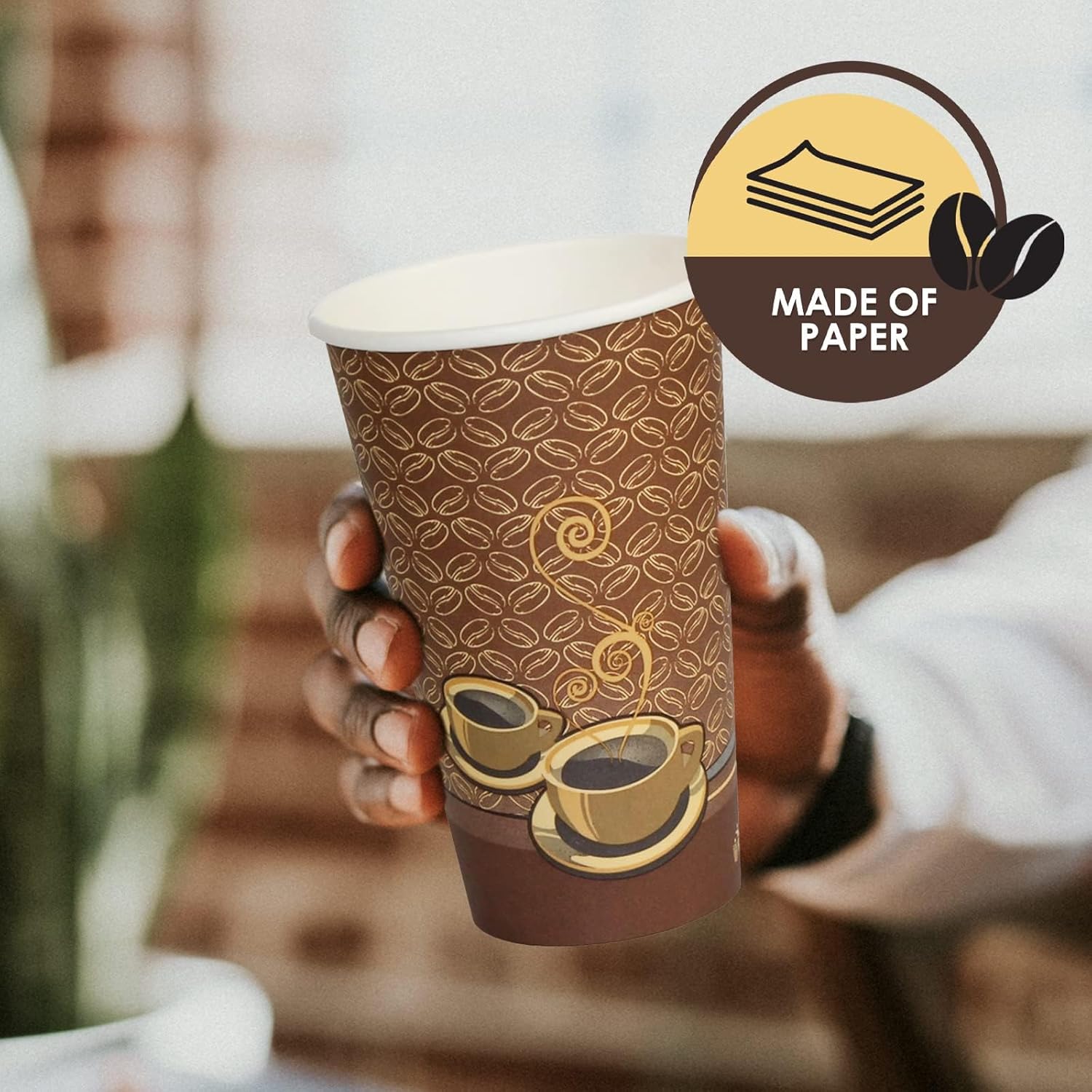 Disposable Coffee Cups 16oz, S - Coffee Tea & Jane 评论和价格