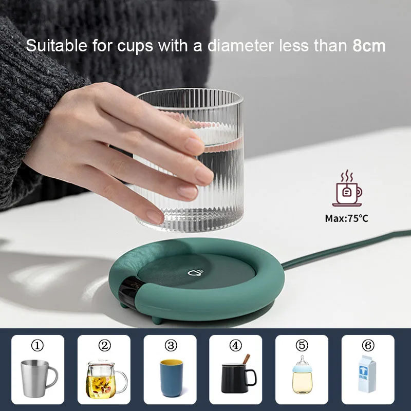 New Coffee Mug Warmer Electric - Coffee Tea Flask 评论和价格
