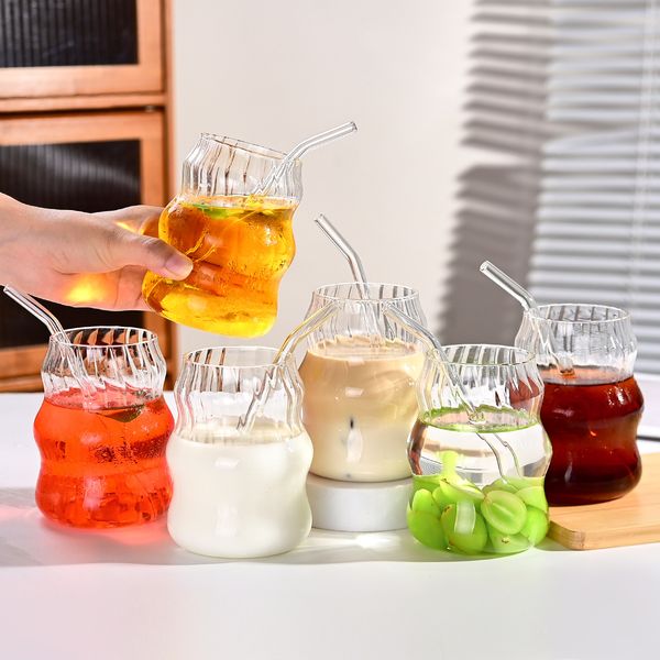 6 Pcs 19oz Glass Coffee Cup Se - Coffee Tea & Jane 评论和价格