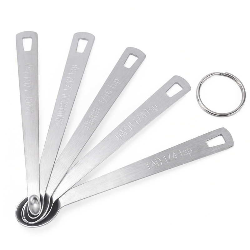 5pcs/Set Small Measuring Spoon - Coffee Tea And Sugar Set 评论和价格
