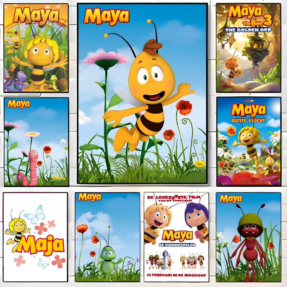 Cartoon M-Maya the Bee Poster  - Maya Coffee & Tea Ulasan 评论和价格