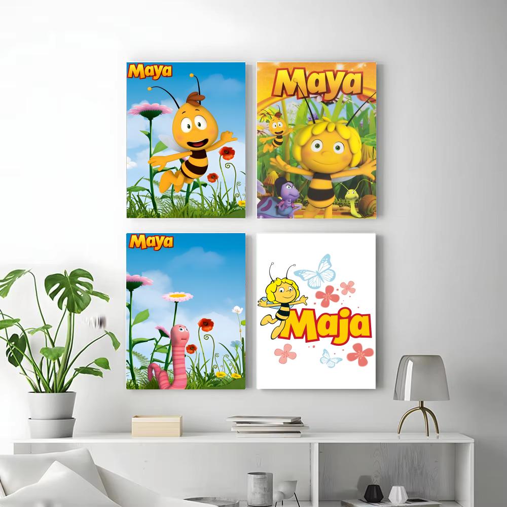 Cartoon M-Maya the Bee Poster  - Maya Coffee & Tea Ulasan 评论和价格