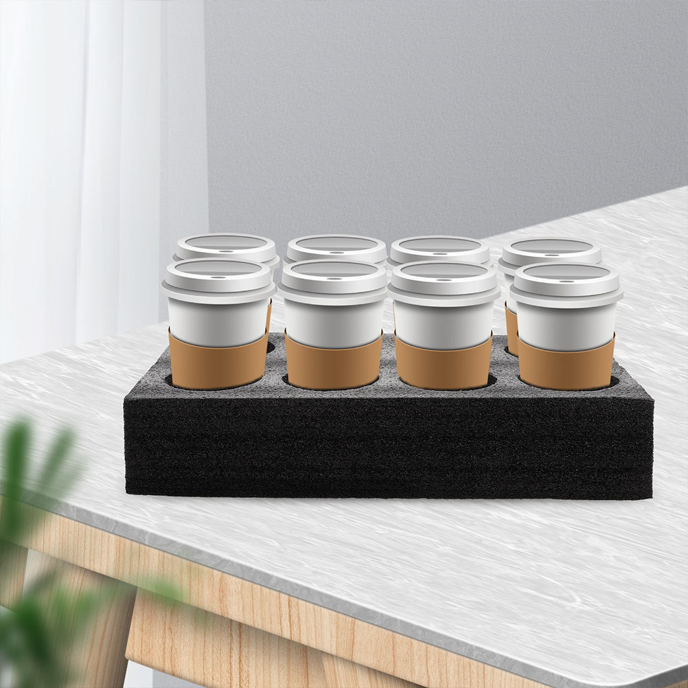 2Pcs Multi-Hole Cup Holder Tra - Coffee Tea Holders 评论和价格