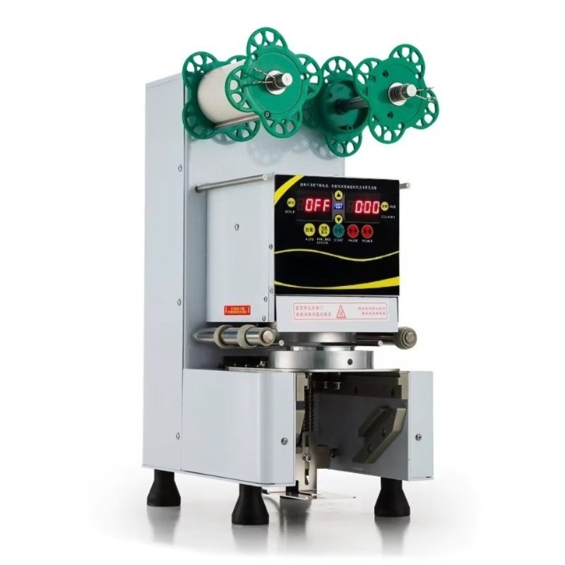 Automatic Plastic Cup Sealing  - Coffee Tea Holders 评论和价格