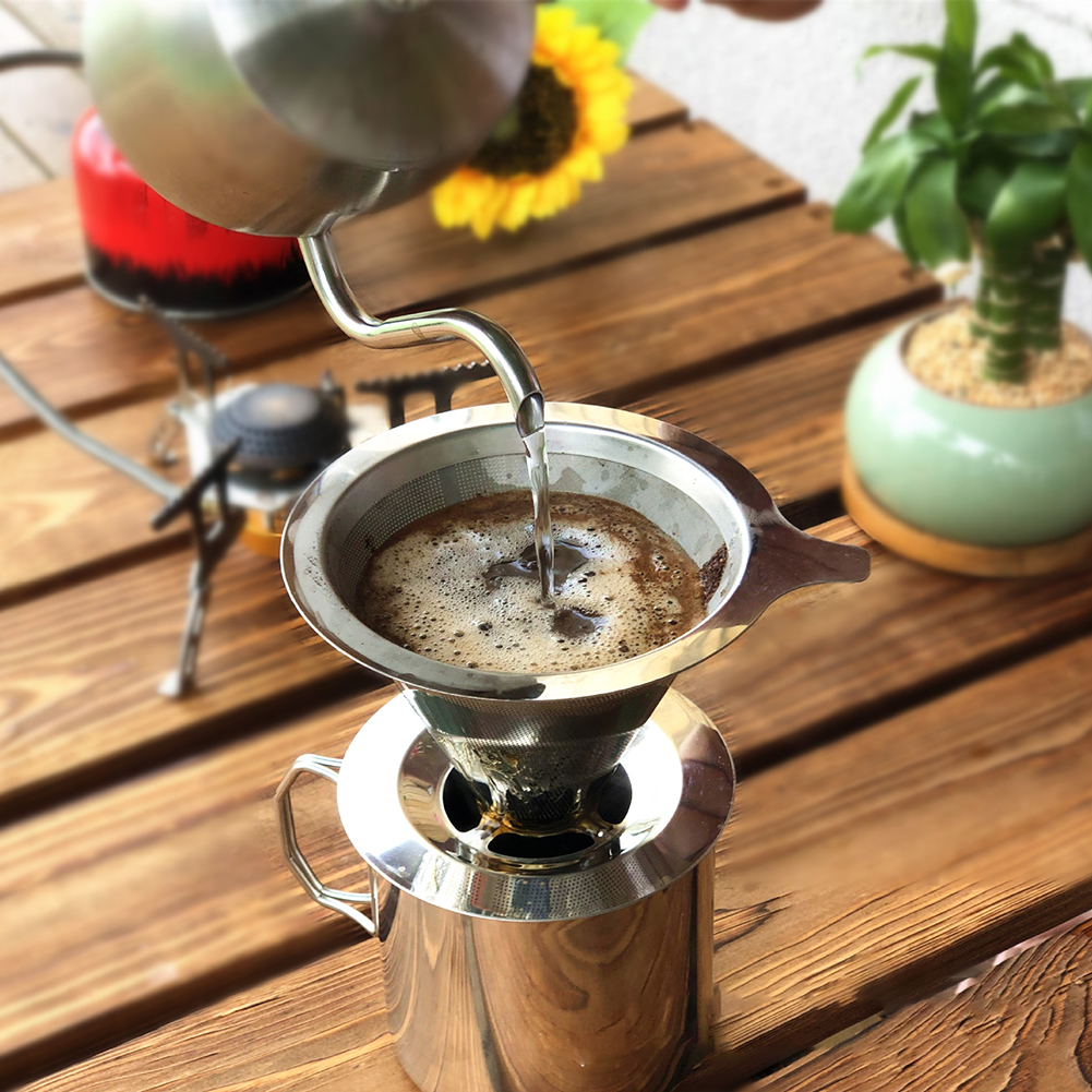 Cone Espresso Tea Strainer 304 - Dispenser Coffee And Tea 评论和价格