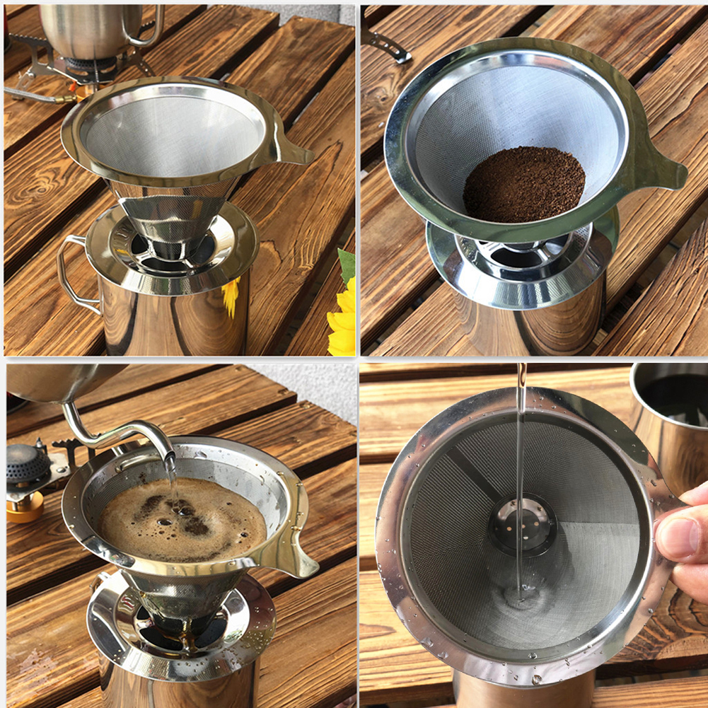 Cone Espresso Tea Strainer 304 - Dispenser Coffee And Tea 评论和价格