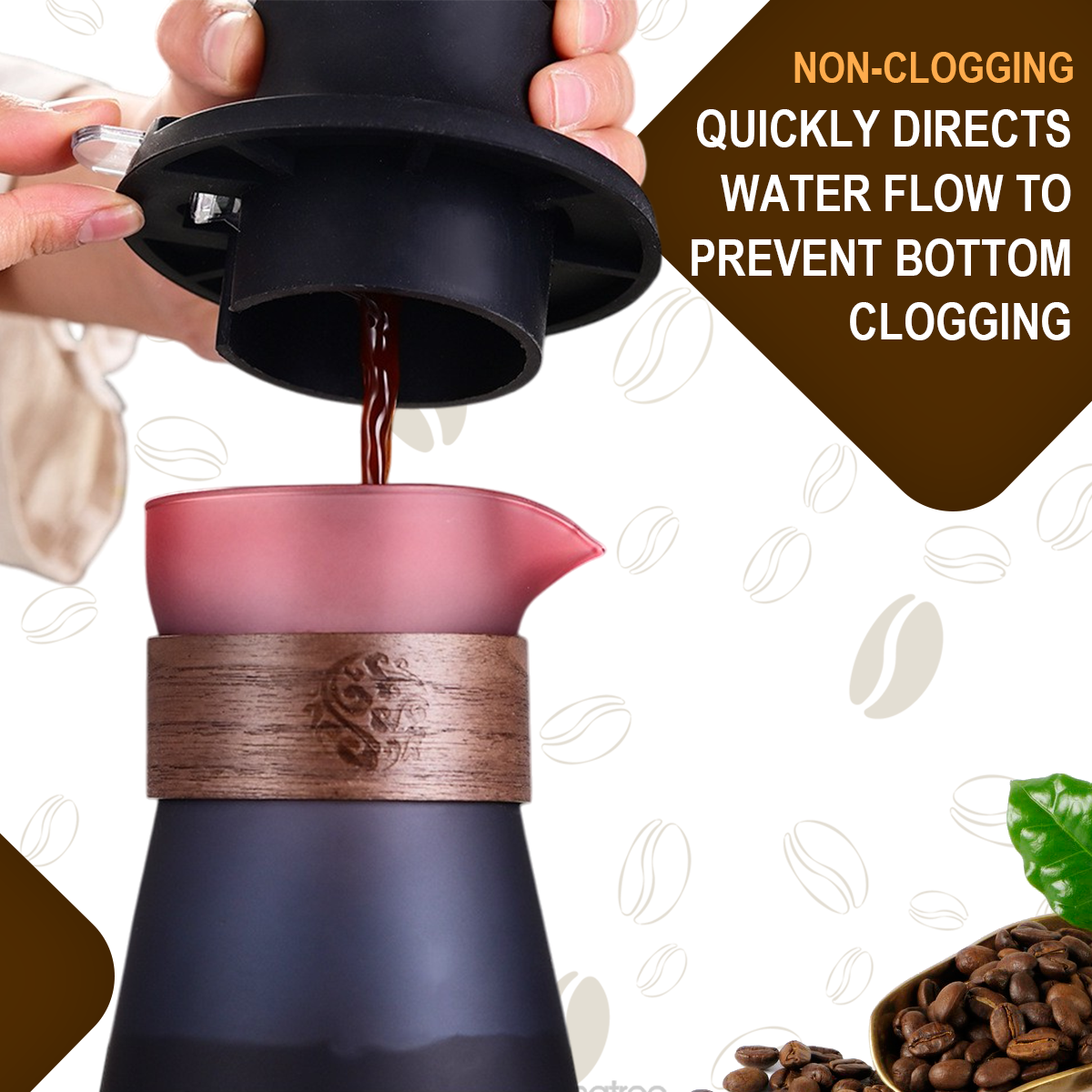 16oz Glass Coffee Carafe with  - Coffee Tea Decanter 评论和价格