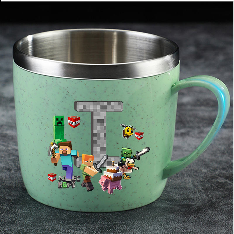 Minecrafted Water Cup for Boy  - Coffee Tea Flask 评论和价格