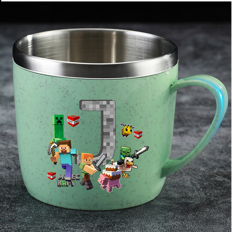 Minecrafted Water Cup for Boy  - Coffee Tea Flask 评论和价格