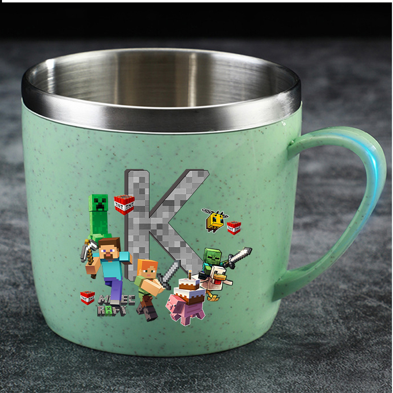 Minecrafted Water Cup for Boy  - Coffee Tea Flask 评论和价格