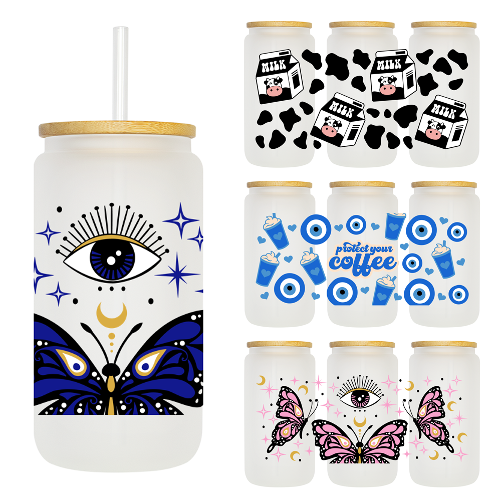 Evil Eyes Coffee And Milk 16OZ - Coffee Tea Name 评论和价格