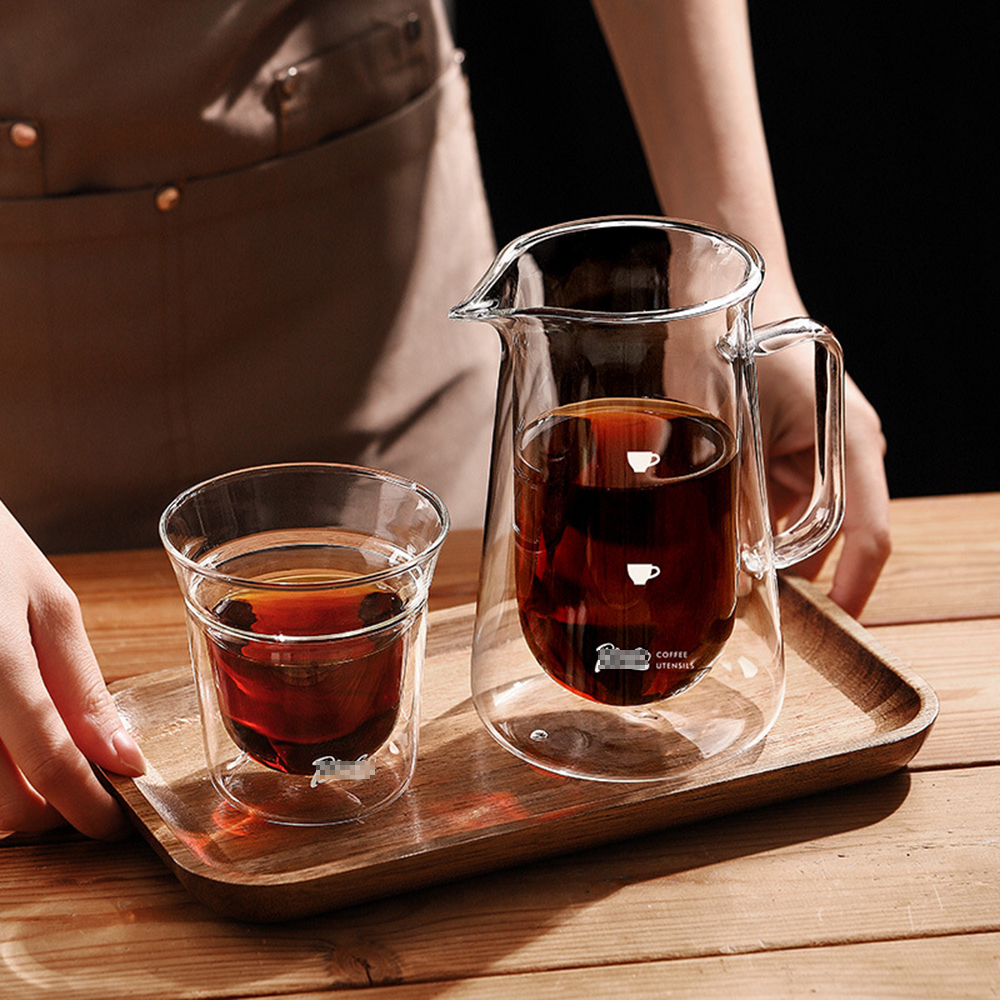Double Wall Coffee Carafe Boro - Coffee Tea Decanter 评论和价格