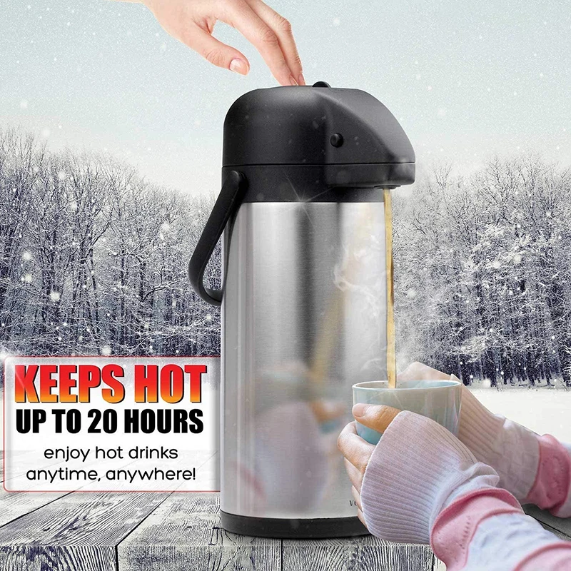 Stainless Steel Airpot Dispens - Dispenser Coffee And Tea 评论和价格