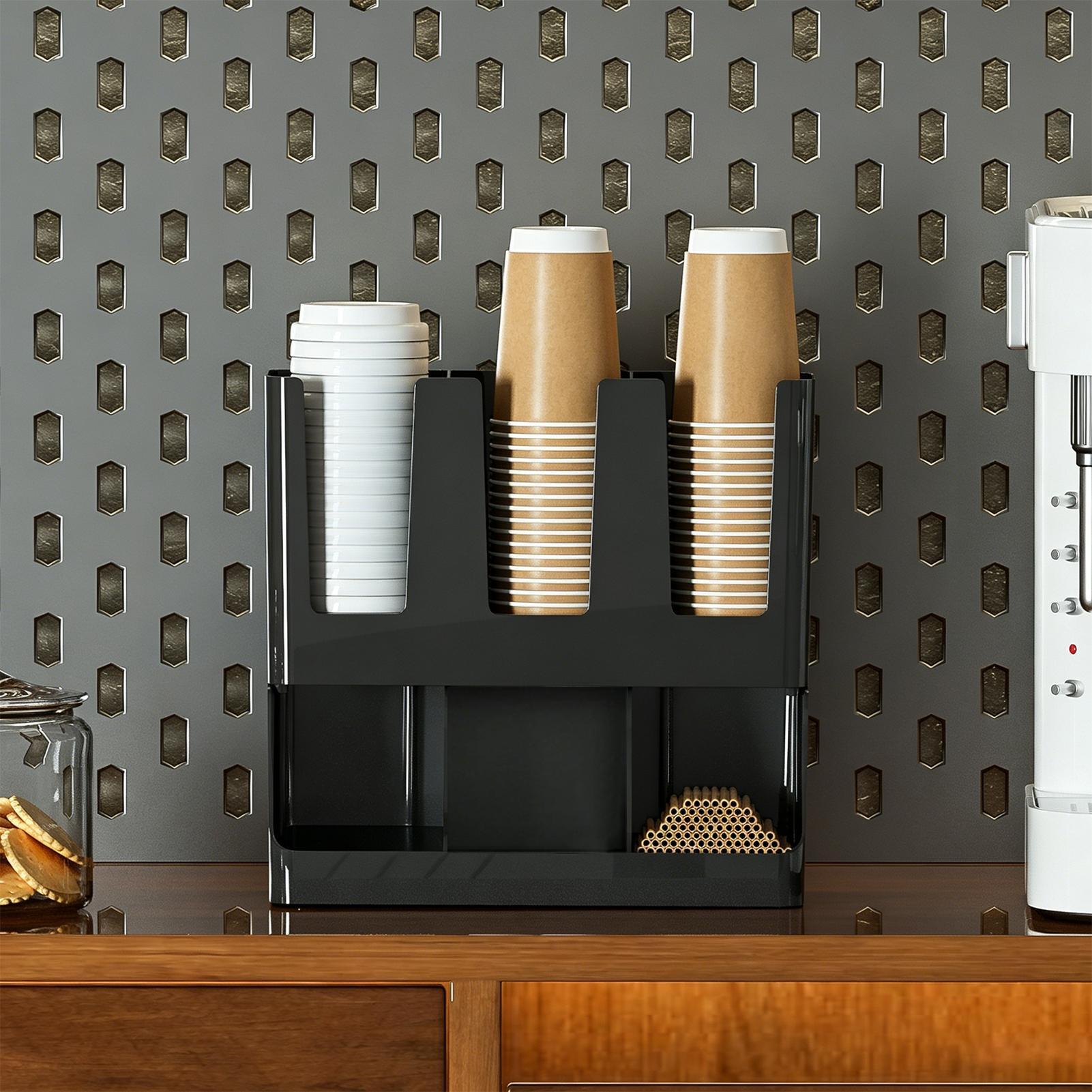 Coffee Station Wall Mount Larg - Tea Coffee Set Up 评论和价格