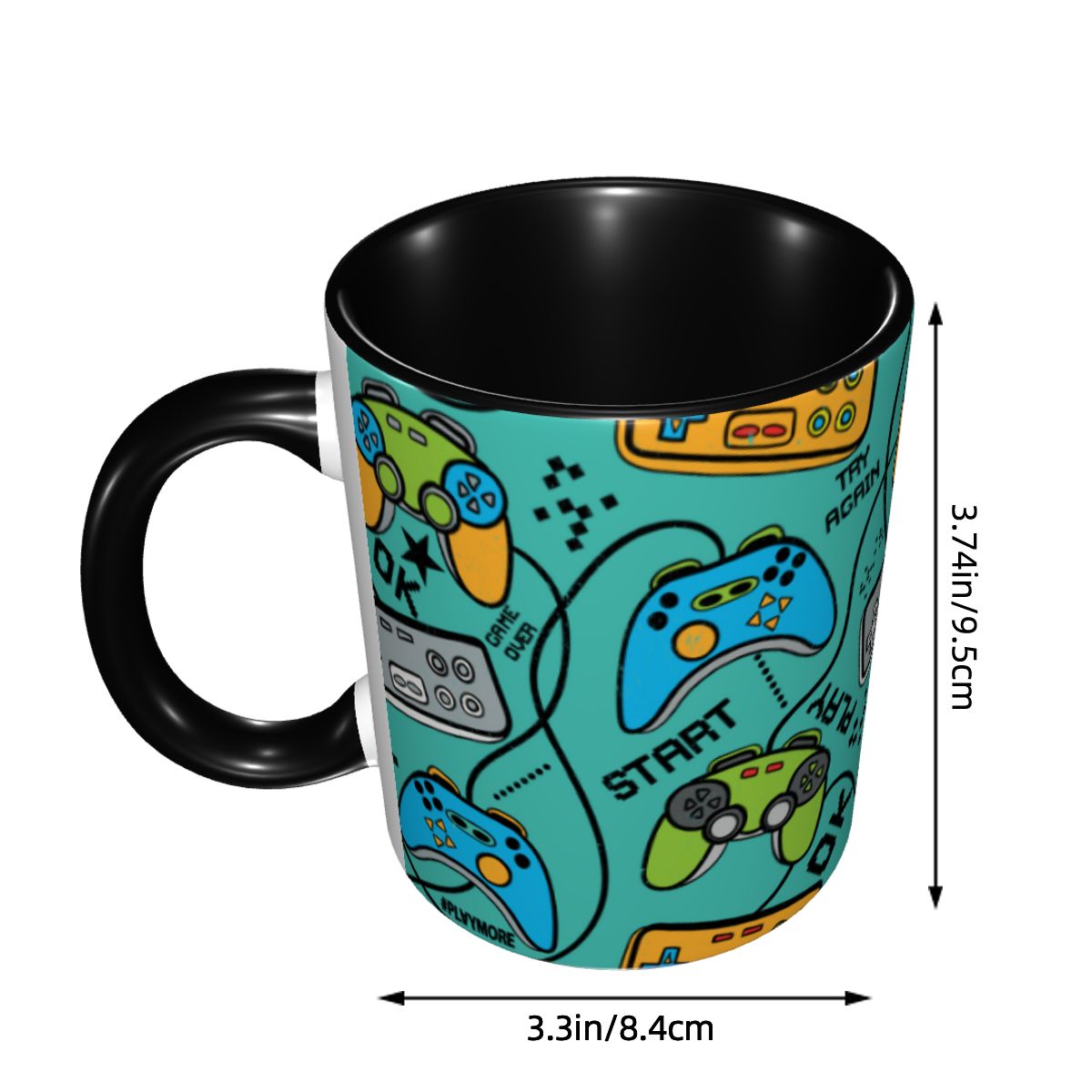 Custom Game Controller Mug DIY - Coffee Tea Game 评论和价格