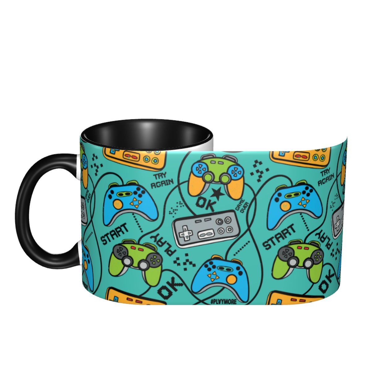 Custom Game Controller Mug DIY - Coffee Tea Game 评论和价格