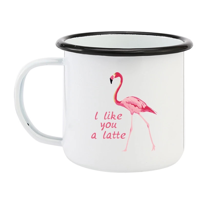 Personalized Enamel Coffee Mug - Coffee Tea Name 评论和价格