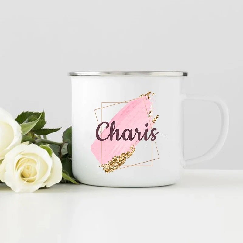Personalized Geometry Custom N - Coffee Tea Name 评论和价格