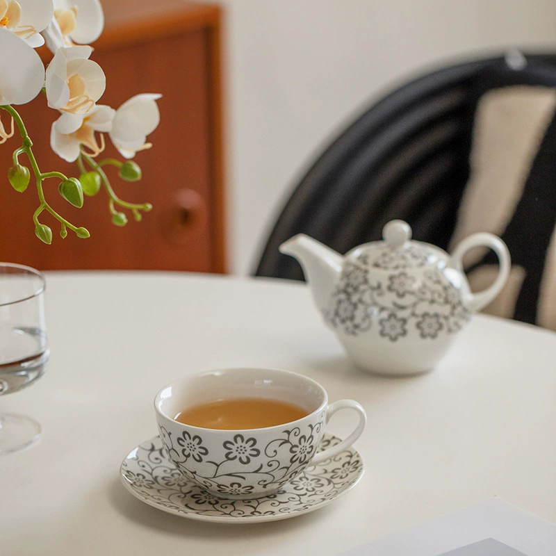 Flower Teapots,Coffee Pot,Moth - Coffee Tea And Sugar Set 评论和价格