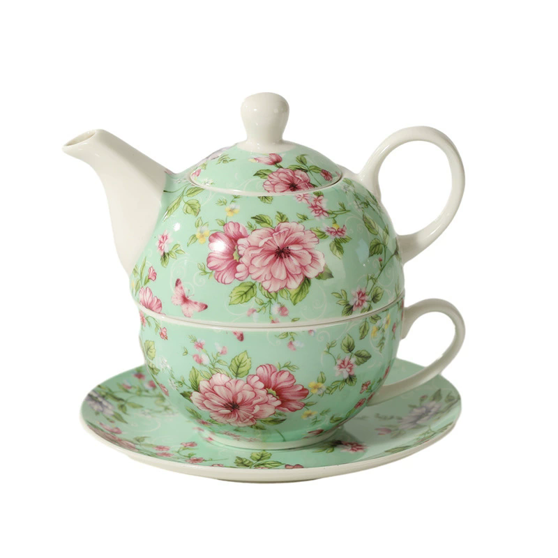 Flower Teapots,Coffee Pot,Moth - Coffee Tea And Sugar Set 评论和价格