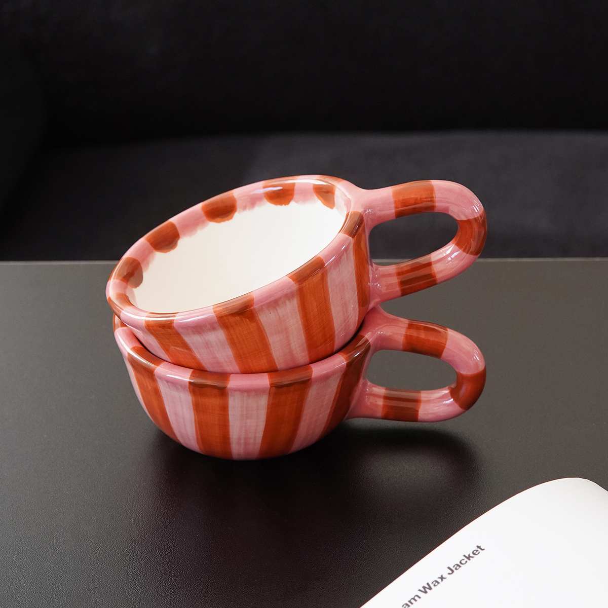 1Pc 220ml Checkerboard Ceramic - Coffee Tea Flask 评论和价格