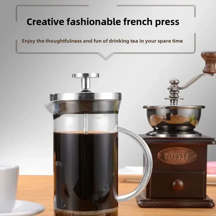 350-1000ml Stainless Steel Gla - French Press Glass 评论和价格